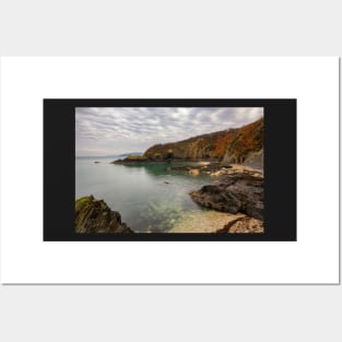 Cwm-yr-Eglwys Beach, Pembrokeshire, Wales Posters and Art